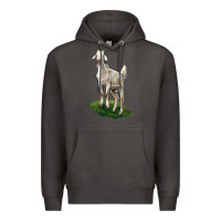 Smoke Kiko Goat Premium Hoodie - LillyAllenDesigns
