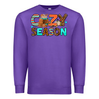 Purple cozy season Premium Sweatshirt - AdoDesignShop