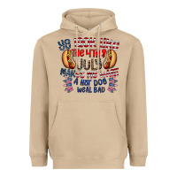Mushroom you look like the 4th of july makes me want a hot dog weal bad Heavyweight Hoodie - CowhideDigitalArt