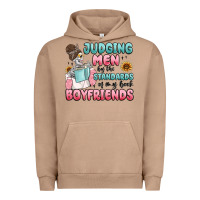 Pigment Burro judging men by the standards of my book boyfriends Urban Hoodie - MaliasSmallBusiness