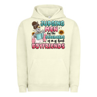 Pigment Pistachio judging men by the standards of my book boyfriends Urban Hoodie - MaliasSmallBusiness