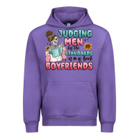Tulip judging men by the standards of my book boyfriends Urban Hoodie - MaliasSmallBusiness