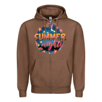 Chestnut summer nights Zipper Hoodie - texasbilliewilder