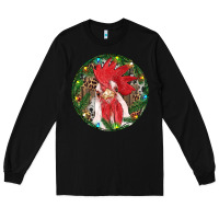 Black Roaster Christmas Long Sleeve Tee - RanaPortraitStore
