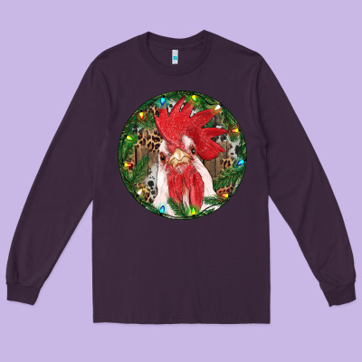 Long Sleeve Tee Roaster Christmas