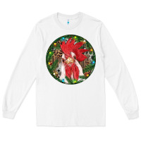 White Roaster Christmas Long Sleeve Tee - RanaPortraitStore