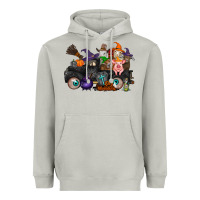 Moon Dust halloween farm animals truck Heavyweight Hoodie - RacoonDesign