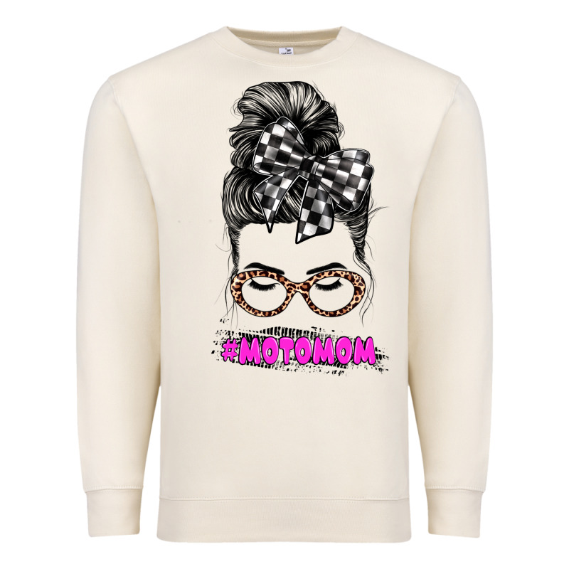 Motomom Premium Sweatshirt by JahusDesignShop | Teevron