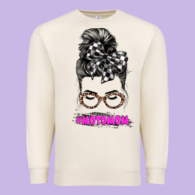 Motomom Premium Sweatshirt Designed By Jahusdesignshop