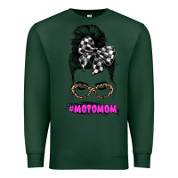 Sports Green motomom Premium Sweatshirt - JahusDesignShop