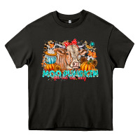 Asphalt Moo Pumpkin Get Out The Way Heavy Core Tee - CowhideDigitalArt
