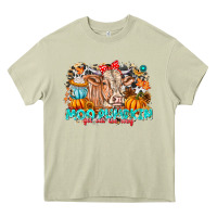 Mossy Moo Pumpkin Get Out The Way Heavy Core Tee - CowhideDigitalArt