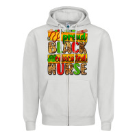 Dove Grey proud black educated nurse Zipper Hoodie - Zillion Design Studio
