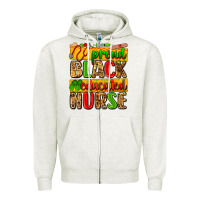 Proud Black Educated Nurse Zipper Hoodie | Teevron
