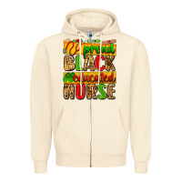 Sandshell proud black educated nurse Zipper Hoodie - Zillion Design Studio