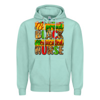Seafoam proud black educated nurse Zipper Hoodie - Zillion Design Studio