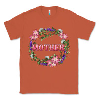 Copper mother with floral wreath Classic Tee - RanaPortraitStore