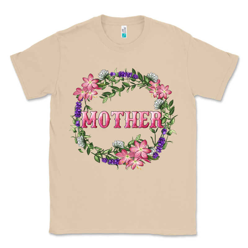 Mother With Floral Wreath Classic Tee by RanaPortraitStore | Teevron