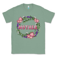 Sage mother with floral wreath Classic Tee - RanaPortraitStore
