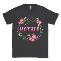 Smoke mother with floral wreath Classic Tee - RanaPortraitStore