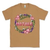 Toasted Coconut mother with floral wreath Classic Tee - RanaPortraitStore