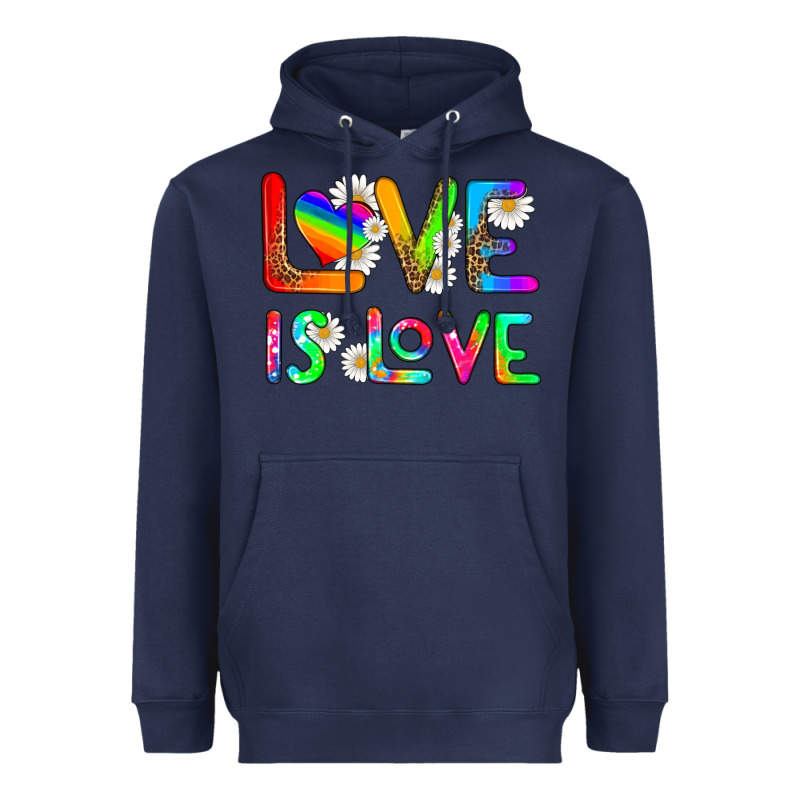 Love Is Love Heavyweight Hoodie by HRA Design Shop | Teevron