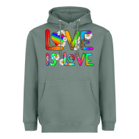 Sage love is love Heavyweight Hoodie - HRA Design Shop