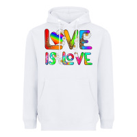 White love is love Heavyweight Hoodie - HRA Design Shop