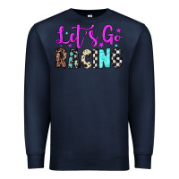 Navy let's go racing Premium Sweatshirt - JahusDesignShop