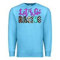Ocean Blue let's go racing Premium Sweatshirt - JahusDesignShop
