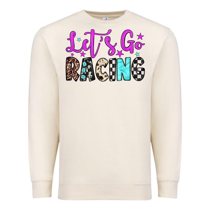 Let's Go Racing Premium Sweatshirt by JahusDesignShop | Teevron