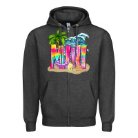Charcoal Heather summer mini Zipper Hoodie - texasbilliewilder
