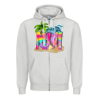 Dove Grey summer mini Zipper Hoodie - texasbilliewilder