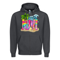 Smoke summer mini Zipper Hoodie - texasbilliewilder