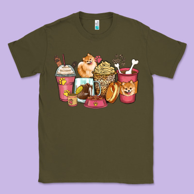 Classic Tee pomeranian coffee cups
