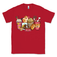 Red pomeranian coffee cups Classic Tee - Zillion Design Studio
