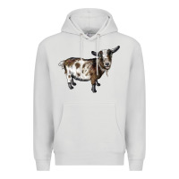 Dove Grey Nigerian Dwarf Goat Premium Hoodie - LillyAllenDesigns