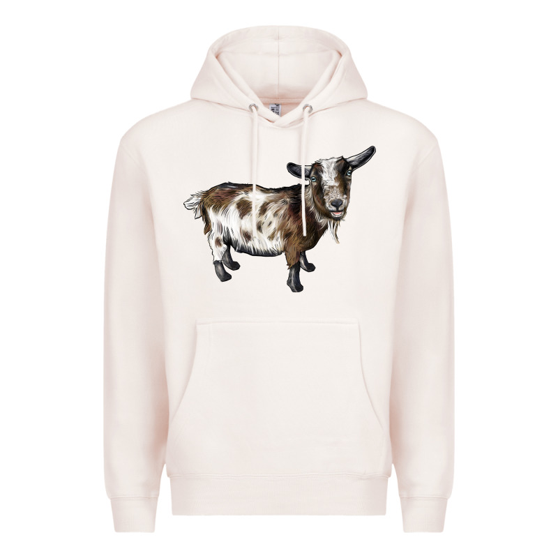 Nigerian Dwarf Goat Premium Hoodie by LillyAllenDesigns | Teevron