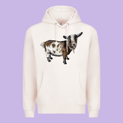 Nigerian Dwarf Goat Premium Hoodie Designed By Lillyallendesigns