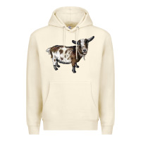 Sandshell Nigerian Dwarf Goat Premium Hoodie - LillyAllenDesigns