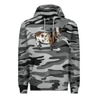 Slate Camo Nigerian Dwarf Goat Premium Hoodie - LillyAllenDesigns