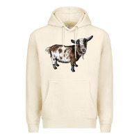 Tofu Nigerian Dwarf Goat Premium Hoodie - LillyAllenDesigns