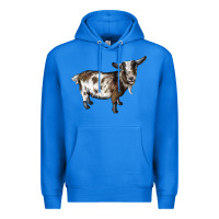 True Royal Nigerian Dwarf Goat Premium Hoodie - LillyAllenDesigns