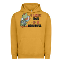 Pigment Peanut Butter i love you u r beautiful frog Urban Hoodie - MaliasSmallBusiness