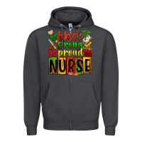 Smoke black strong proud nurse Zipper Hoodie - Zillion Design Studio