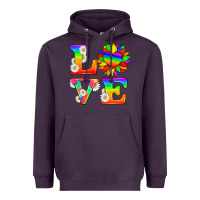 Plum love and sunflower Heavyweight Hoodie - HRA Design Shop