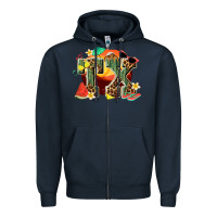 Navy summer tx Zipper Hoodie - texasbilliewilder