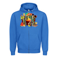 True Royal summer tx Zipper Hoodie - texasbilliewilder