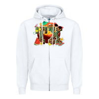 White summer tx Zipper Hoodie - texasbilliewilder