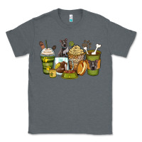 Charcoal Heather pitbull coffee cups Classic Tee - Zillion Design Studio